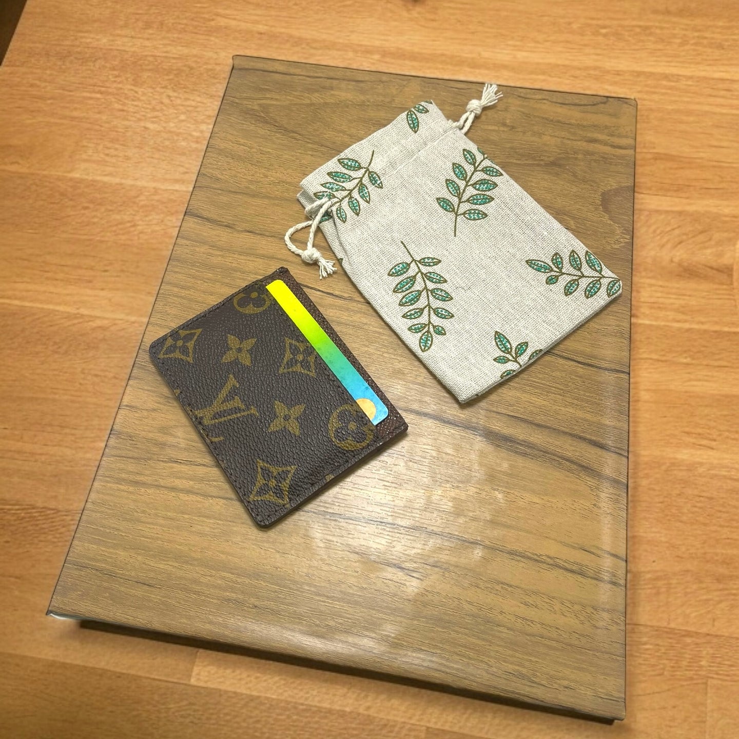 Custom Louis Vuitton card Holder